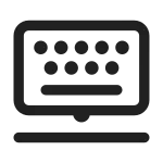 Keyboard Layout Float SVG Icon